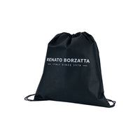 RB2001D | Netbook/Tablet Carrier Backpack in Nylon/Vera Leather, with light grain. Zipper closure and adjustable shoulder straps - Blue color - Dimensions: 27 x 38 x 14 cm. Packaging: Non-Woven Fabric Bag