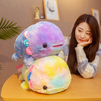 Rainbow Mexican Salamander Plush Toy-0