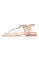Rosalia T-strap Leather Sandals