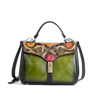 Rossie Viren Women's  Mini Leather Top Handle Satchel