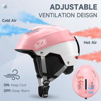 Ski Helmet Goggle Compatible Snowboard Helmet