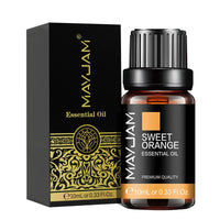 MAYJAM 10ML Lavender Lemongrass Jasmine Vanilla Eucalyptus Rose Lemon Essential Oil For Humidifier Diffuser Candle Making