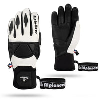 Professional Ski Gloves - Waterproof Goatskin Leather