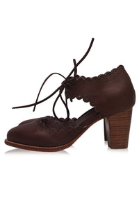 Dance Queen Leather Heels