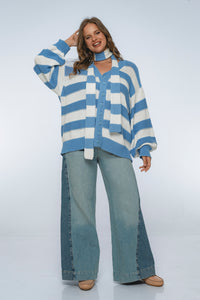 Soft Wind Oversized Button Down Cardigan