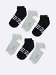 Stylish Ankle Socks for Men and Women Pack of 6 Pairs