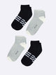 Stylish Ankle Socks for Men and Women Pack of 4 Pairs