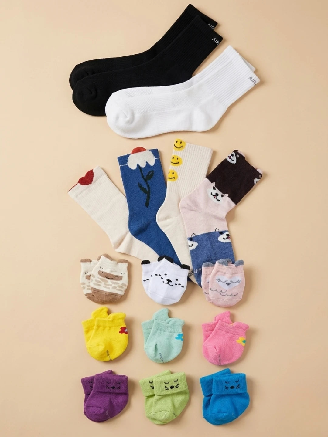 Super MOM Comfy socks Bundle Saver 0-1 years