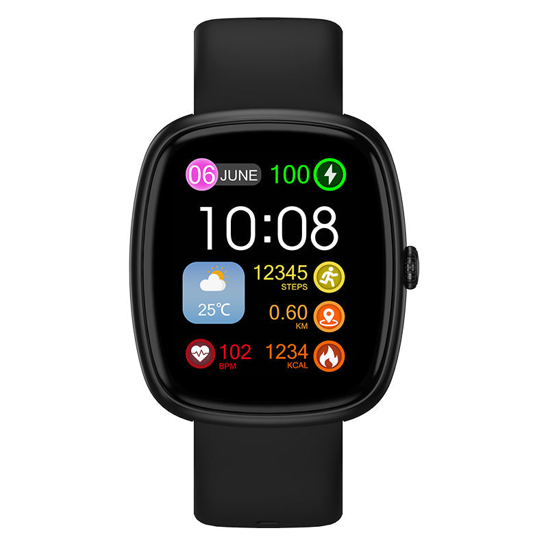 Smart Watch Fitness Tracker with 24/7 Continuous Heart Rate, Blood Oxygen Monitor, Smart Watch with Sleep Monitor, IP68 Waterproof Activity Tracker Step Counter