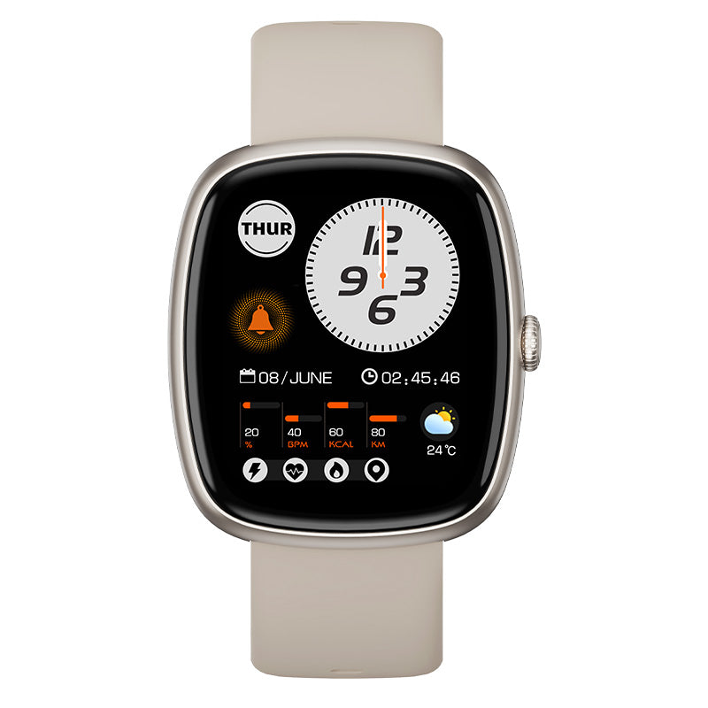 Smart Watch Fitness Tracker with 24/7 Continuous Heart Rate, Blood Oxygen Monitor, Smart Watch with Sleep Monitor, IP68 Waterproof Activity Tracker Step Counter