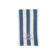 Tea/Hand Towel Good Friends, Striped Blue with lilac