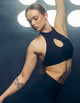 High Neck Backless Sports Bra for Pole & Yoga – Terri