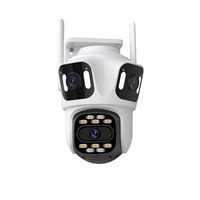 Three Lens 6K HD Outdoor WiFi Security Camera