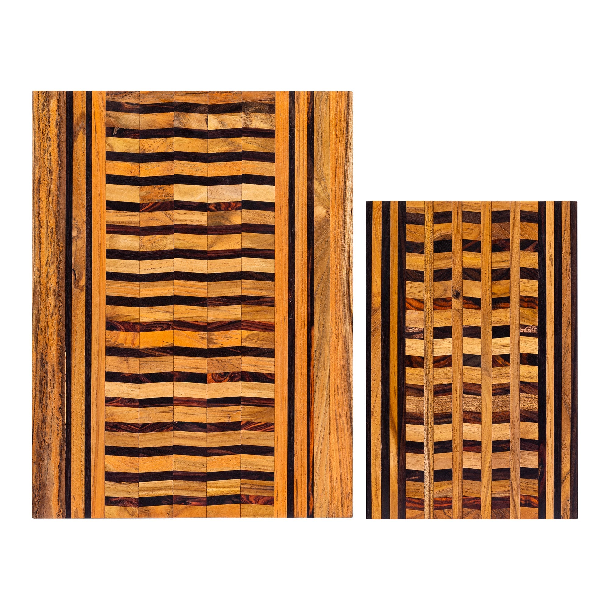 Upcycled End Grain Cutting Board - Pattern C (2 Sizes Available)-0