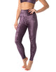 High Waist Velvet Leggings, Full Length – Adele