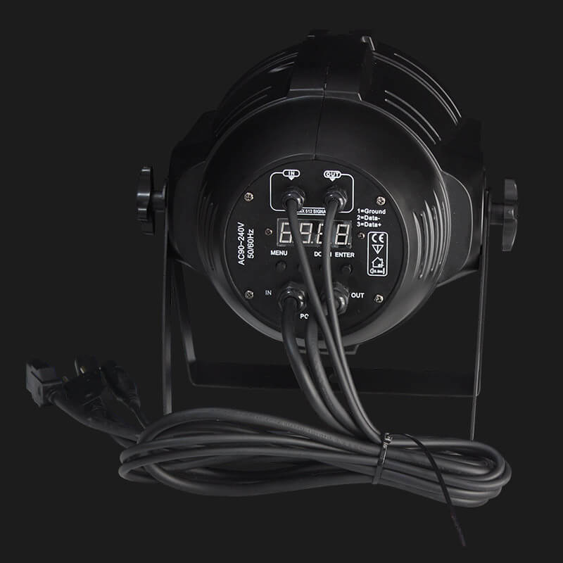 4x50W Ultra-Bright Dual Color Temperature LED Stage Par Light