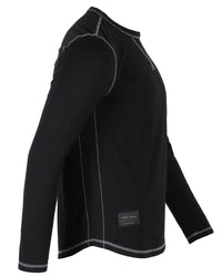 Signature Classic Long Sleeve Crew Neck T-Shirt for Men-4