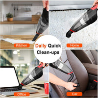 Cordless handheld car vacuum cleaner with HEPA filter — view 5