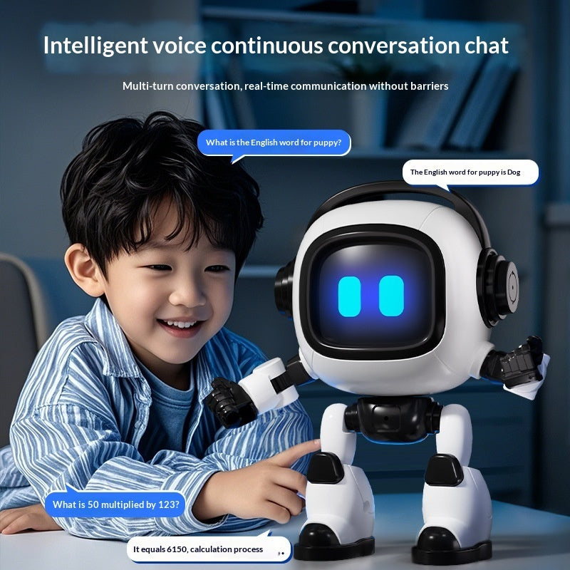 Smart interactive children's robot toy with remote control