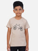Cotton Printed T-shirt for Boy and Girl - Cycle