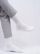 Premium Cotton Crew Socks for Men and Women - White