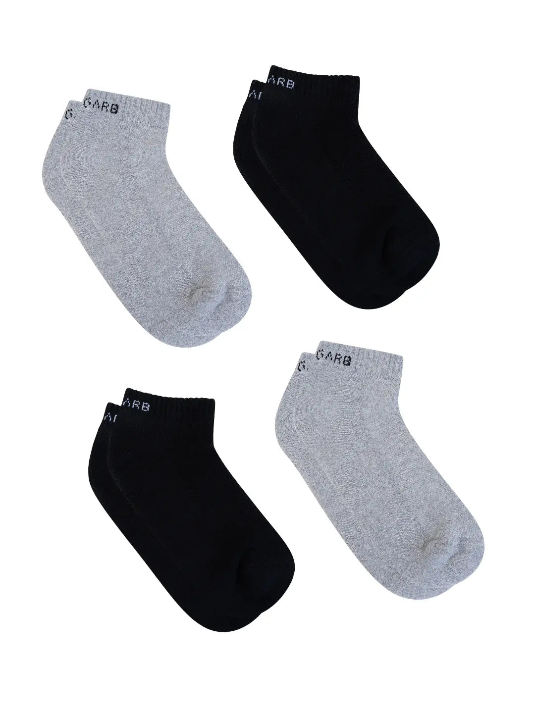Low Ankle Socks for Men and Women Pack of 4 Pairs-0