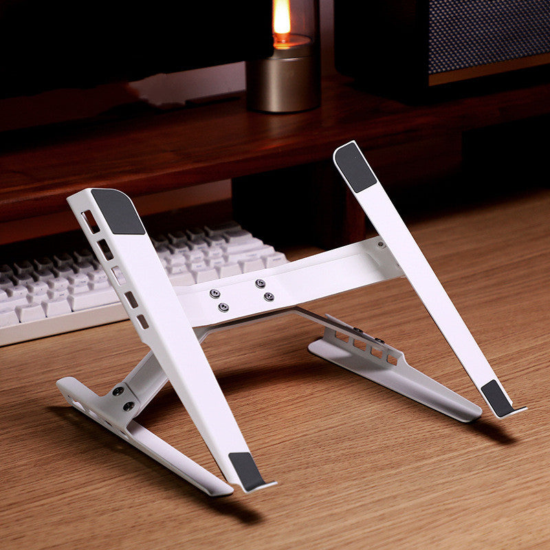 Vertical aluminum adjustable laptop stand for MacBook and PC — view 6