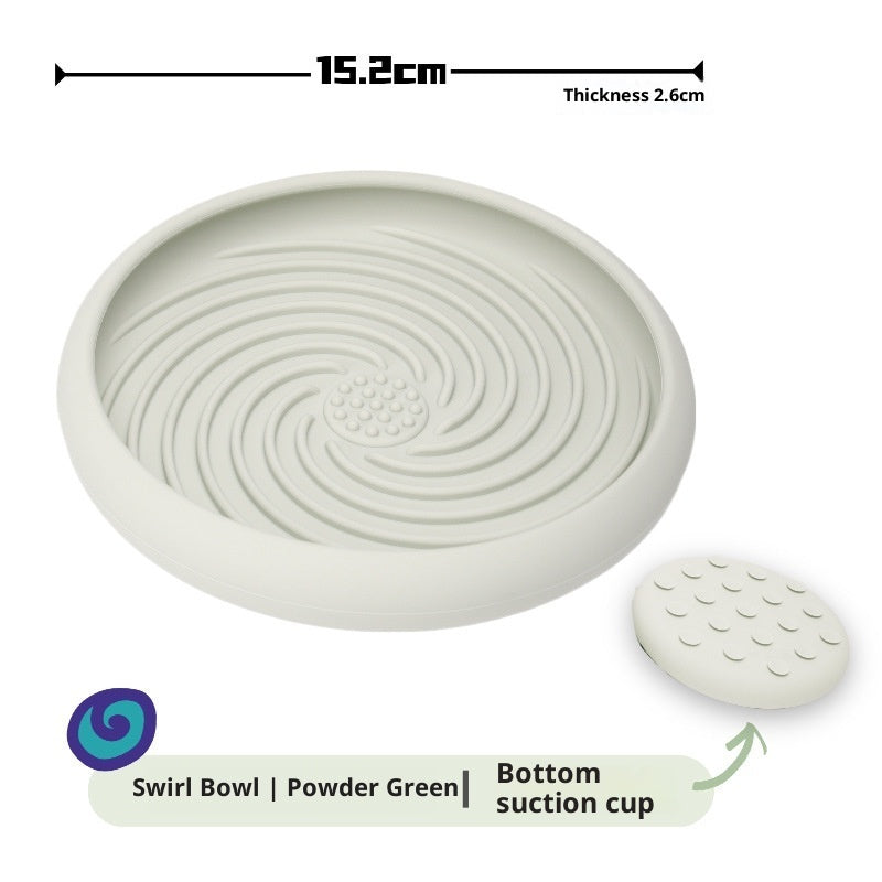 Silicone dog slow feeder lick mat with suction cups — view 4