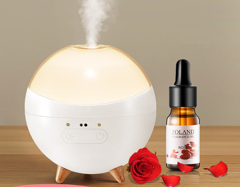 Essential oil aroma diffuser and ultrasonic humidifier