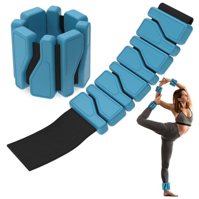Weighted silicone fitness bracelet invisible wrist ankle weights — view 7