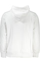 CALVIN KLEIN MEN'S WHITE ZIPLESS SWEATSHIRT
