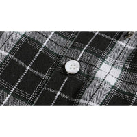 Yellow Plaid Streetwear Overshirt
