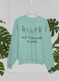 "Most Of My Friends Are Pricks" Graphic Sweatshirt