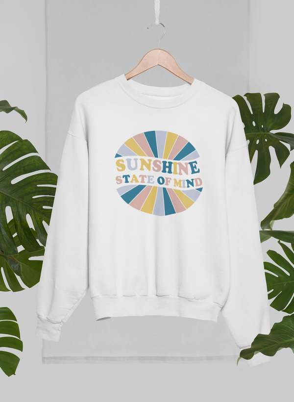 "Sunshine State Of Mind" Graphic Sweatshirt