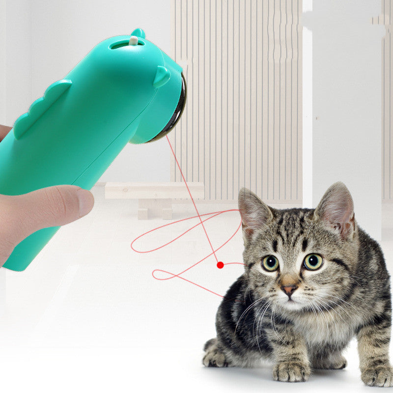 Automatic LED red laser pole cat toy — view 5