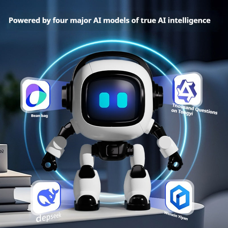 Smart interactive children's robot toy with remote control — view 4