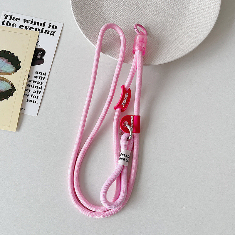 Mobile phone crossbody lanyard rope strap hands free — view 13