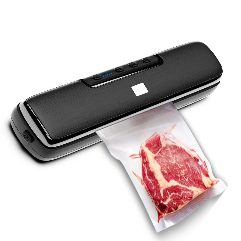 Household vacuum food sealer machine with sealing bags — view 7