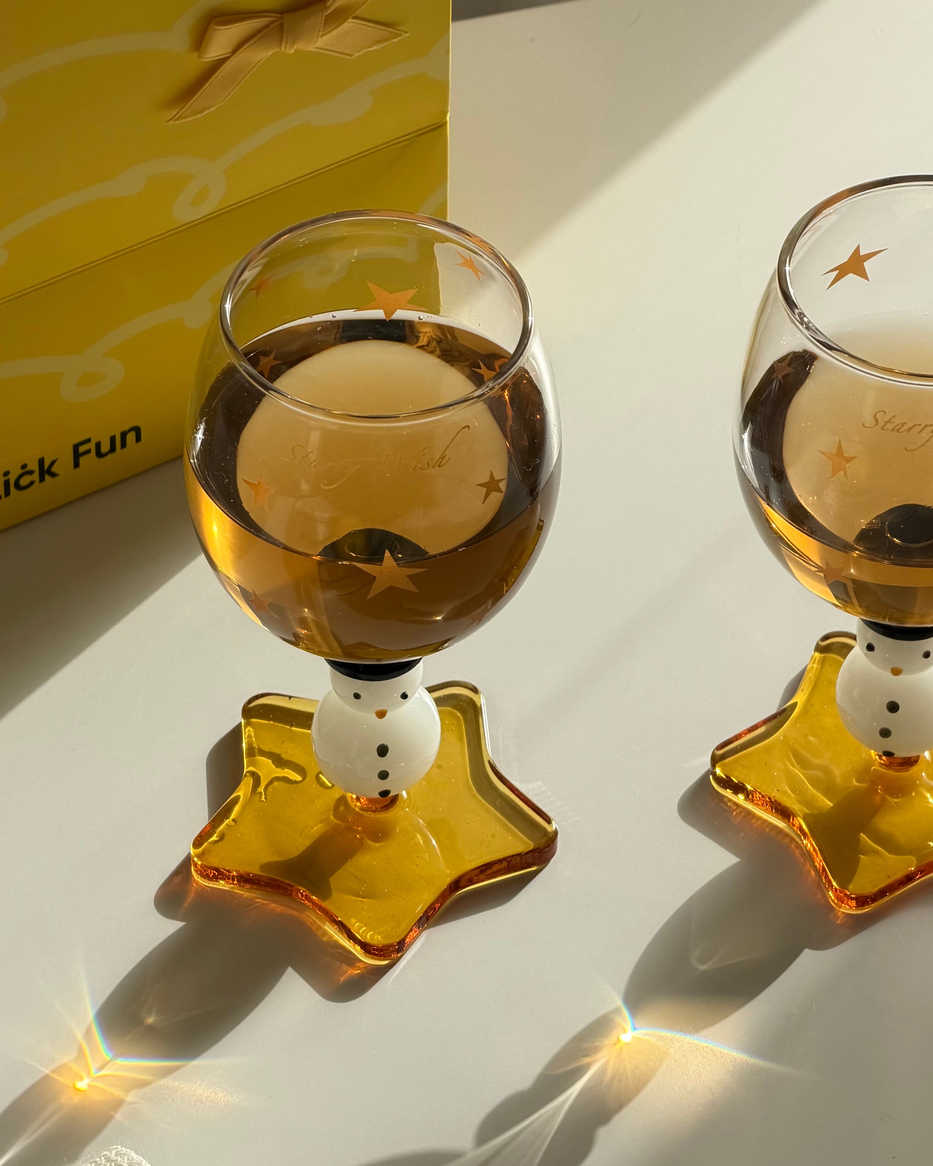 Snowman Wine Glass-0