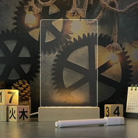 LED message note board and USB night light — view 6