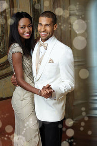 "Hamilton" Light Ivory Dinner Jacket Shawl (Separates)