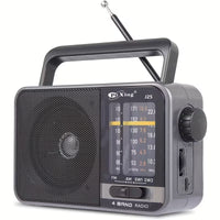AM/FM Transistor Radio with USB Charging