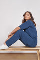 Harper Navy Soft Touch Lounge Trousers