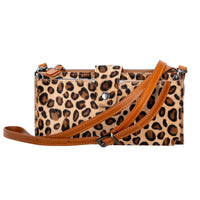 Kaycee Leather Women's Cell Phone Wallet with Strap