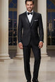 "Kingston" Black Tuxedo Jacket