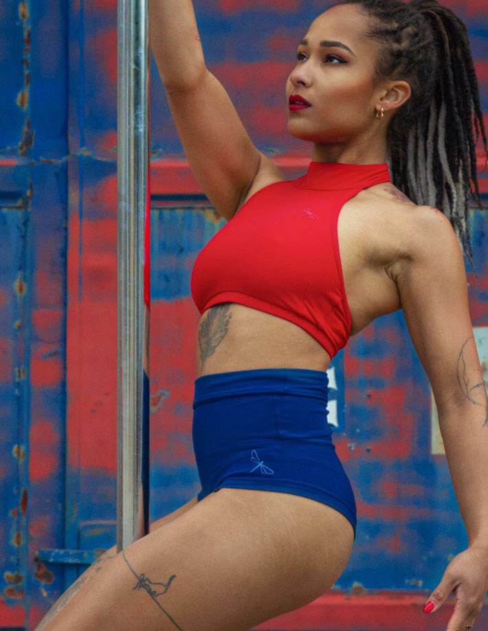 Halter neck sports bra - Lisette