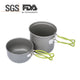 Camping Hiking Foldable Cookware Set Pot Pan