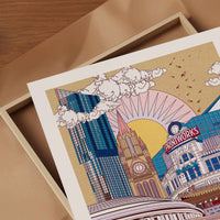 Manchester Art Print Illustration
