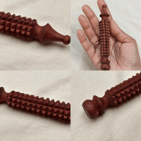 Wooden Facial Acupressure Tool wooden face massage stick