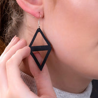 Copenhagen Recycled Rubber Earrings-2